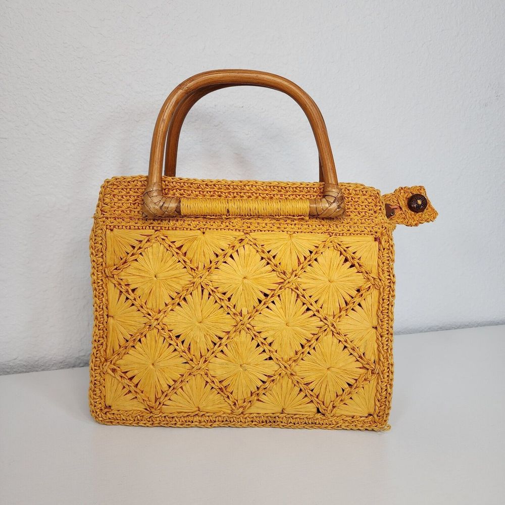 Fossil Yellow Purse